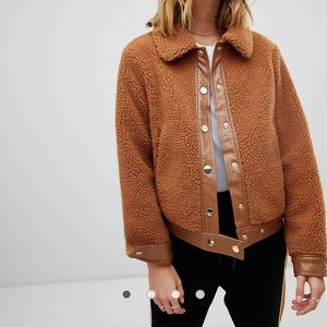 Asos teddy jacket